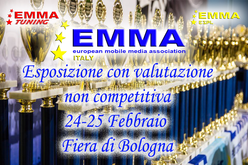 ESPOSIZIONE con valutazione non competitiva – Fiera di Bologna 24-25 Febbraio 2024